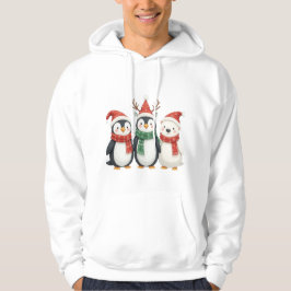 Niedliche Pinguine Design Hoodie
