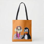 Niedliche Pinguine Einkaufstasche Tasche (Vorderseite)