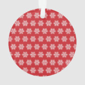 Niedliche Pinguine Familie von 5 Weihnachtsschmuck Ornament (Rückseite)