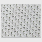 Niedliche Pinguine Geschenkpapier (Flach)