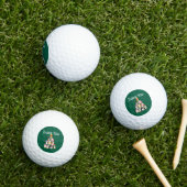 niedliche Pinguine Golfball (Insitu Gras)