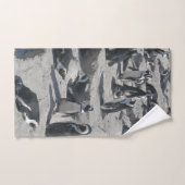 Niedliche Pinguine im Beach-Bath-Badetuch-Set Badhandtuch Set (Handtuch)