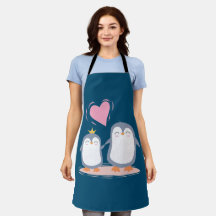 niedliche Pinguine in der Liebe