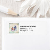 Niedliche Pinguine in Winterskarven und Hasen (Insitu)