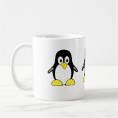 Niedliche Pinguine Kaffeetasse (Links)