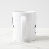 Niedliche Pinguine Kaffeezubereitung Tasse (Rückseite)