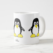 Niedliche Pinguine Kaffeezubereitung Tasse (Vorderseite Rechts)
