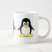 Niedliche Pinguine Kaffeezubereitung Tasse (Rechts)