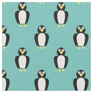 Niedliche Pinguine Kinder Baby Kinderzimmer Aquama Stoff
