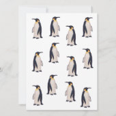 Niedliche Pinguine Muster (Rückseite)