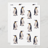 Niedliche Pinguine Muster (Vorne/Hinten)