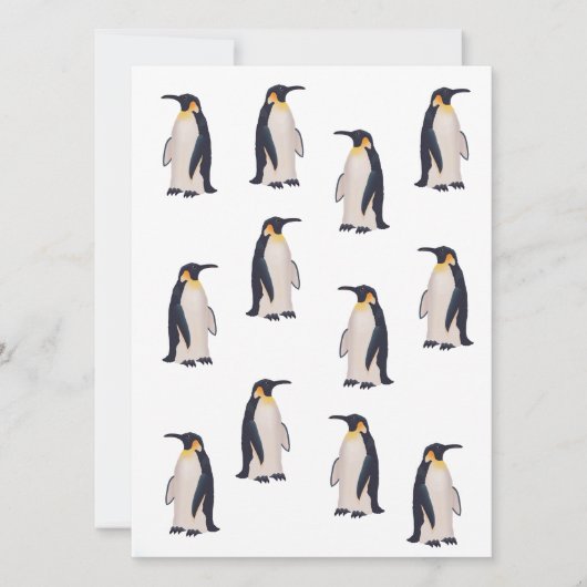 Niedliche Pinguine Muster (Vorderseite)