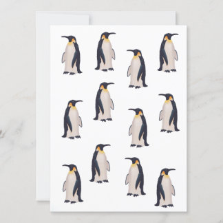 Niedliche Pinguine Muster