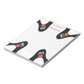niedliche Pinguine Notizblock (Rotiert)