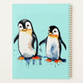 Niedliche Pinguine Planer (Rückseite)