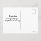 niedliche Pinguine Postkarte (Rückseite)