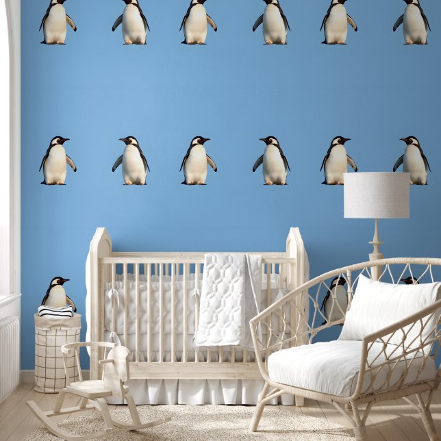 Niedliche Pinguine Tapete (Kinder)