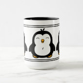 Niedliche Pinguine Tasse (Zentrum)