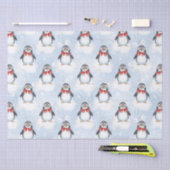 Niedliche Pinguine Weihnachten Seidenpapier (Handwerk)