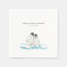 Niedliche Pinguine Winter Arktis