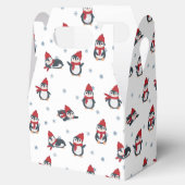 Niedliche Pinguine Wintervögel Arktische Tiere Geschenkschachtel (Geöffnet)