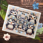 Niedliche Pinguine Zweisprachiger Personalisierter Puzzle<br><div class="desc">Entdecken Sie die Feierlichkeit mit unserem "Niedlichen Pinguine Bilingual Personalisiert Puzzle" - ein wunderbares Geschenk für das Geburtstagsmädchen. Dieses Puzzle mit denselben lieblichen Pinguinen und lebhaften Farben kombiniert das Beste beider Welten mit den Phrasen "Happy Birthday" und "Feliz Cumpleaños". Machen Sie das Rätsel einzigartig, indem Sie den Text mit ihrem...</div>