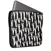 Niedliche Pinguinpilze Laptopschutzhülle (Vorne Rechts)