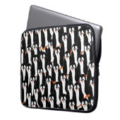 Niedliche Pinguinpilze Laptopschutzhülle (Vorderseite Links)