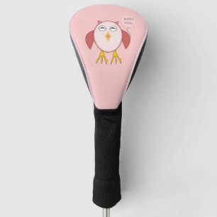 Niedliche Pink Baby Girl Golf Treiberabdeckung Headcover