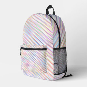Niedliche Pink-Farbverlauf farbenfrohe Raumgalaxie Bedruckter Rucksack
