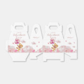 Niedliche Pink Girl Babydusche Geschenkschachtel (Ungefaltet)