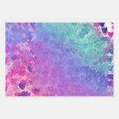 Niedliche Pink Girly Geschenkpapier Set (Vorderseite 3)