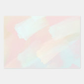 Niedliche Pink Girly Geschenkpapier Set (Vorderseite)