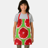 Niedliche Pink Grapefruits Frucht Jummy Schürze (Insitu)