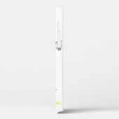 Niedliche Pink-Katze am Swing Case-Mate iPhone Hülle (Rückseite / Links)