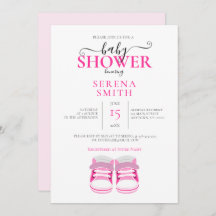 Niedliche PINK Kinderschuhe BABY DUSCHE