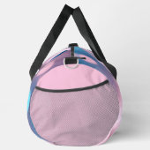 Niedliche Pink-Lizard mit Big Blue Eyes Duffle Bag (Rechts)