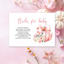 Niedliche Pink Pumpkin Books für Baby