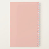 Niedliche Pink-Schule Notizblock (Rückseite)