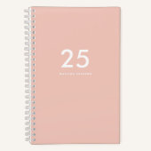 Niedliche Pink-Schule Notizblock (Vorderseite)