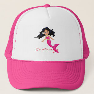 Niedliche Pink-Schwänze-Mermaid Thunder_Cove Truckerkappe