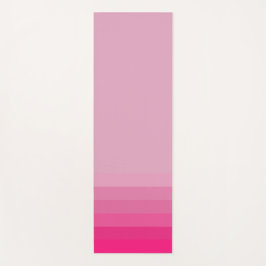 Niedliche Pink Shades Yoga Übungsmatte Yogamatte