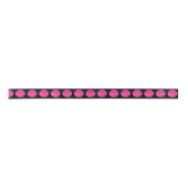 Niedliche Pink Softball Dekorative Girls' Geschenk Satinband (Vorderseite)