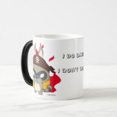 Niedliche Pirat Raccoon Verwandlungstasse (Vorderseite Links)