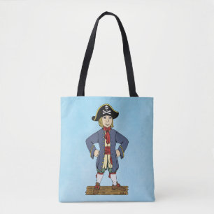 Niedliche Pirate Lad Tote Bag Tasche