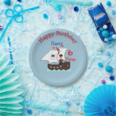 Niedliche Piraten-Geburtstagsparty Pappteller (Party)