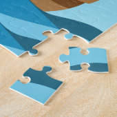 Niedliche Piratenboys und ein großer Individuelle  Puzzle (Seite)