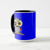 niedliche Pirateneule Tasse (Vorderseite Links)