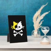 Niedliche Piratenkatze Fotoplatte (Seite)