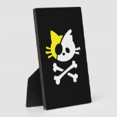 Niedliche Piratenkatze Fotoplatte (Seite)